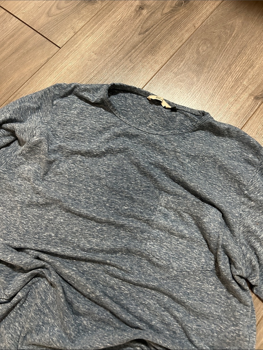 Men's Short Sleeve Crewneck T-Shirt in Heather Gray